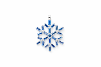 Thumbnail for Astrid Pendant Small - Blue Ceylon Sapphires