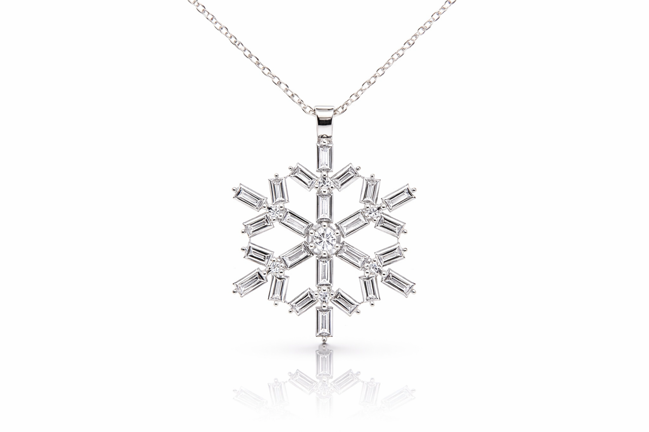 Astrid Pendant Large - Lab Grown Diamonds